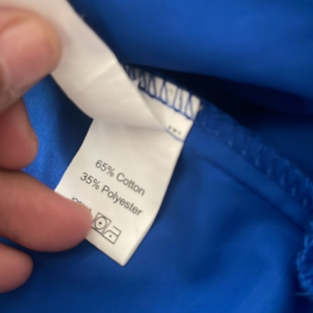 SHEIN blue lightweight varsity jacket windbreaker size 3XL - Picture 12 of 13